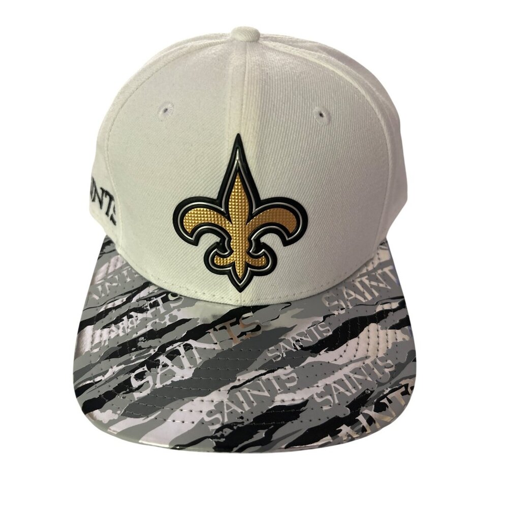 New Era NFL New Orleans Saints 9Fifty Snapback Cap White & Black